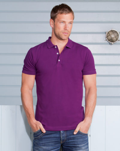 Russell Men's Stretch Polo