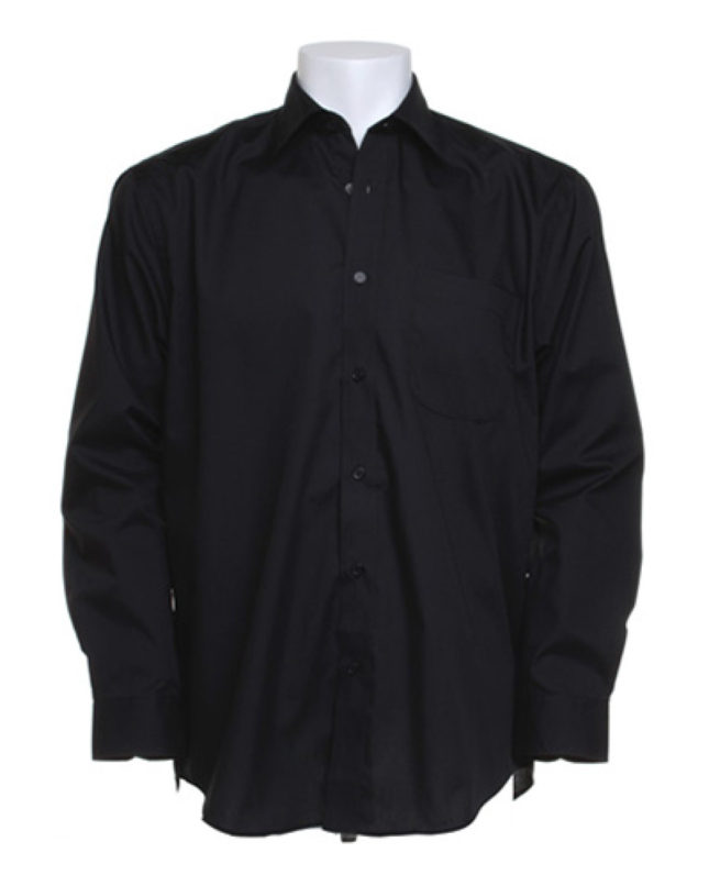 Men's Long Sleeve Business Shirt (KK104) - LA Safety Supplies