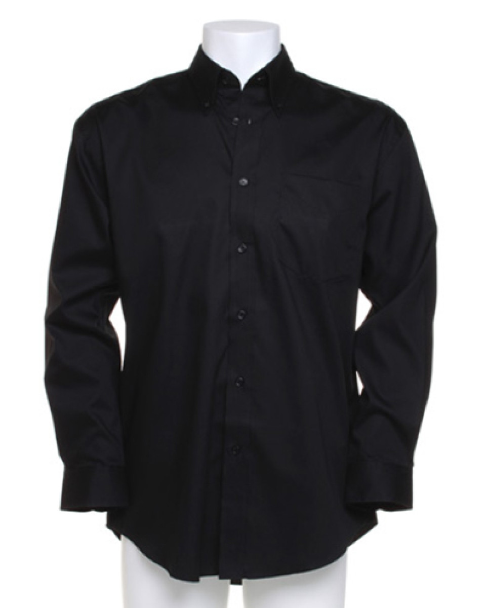 Men's Long Sleeve Corporate Oxford Shirt (KK105) - LA Safety Supplies