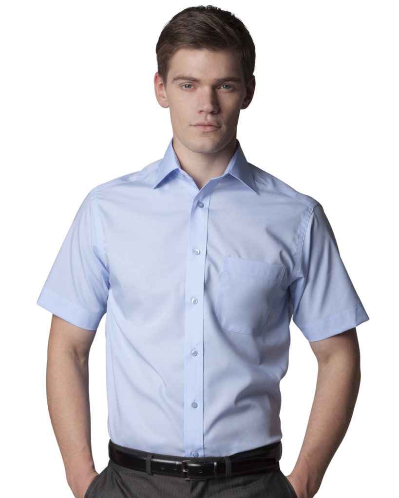 Men's Premium Non Iron Short Sleeve Shirt (KK115) - LA Safety Supplies