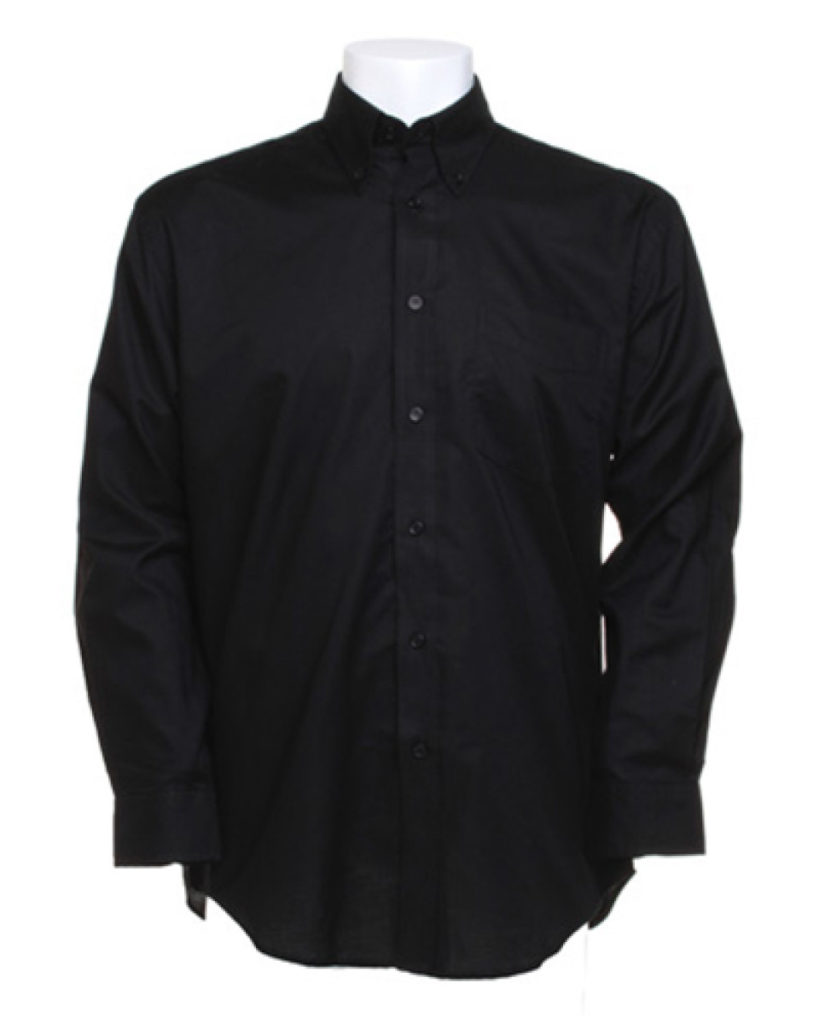 Men's Workwear Oxford Long Sleeve Shirt (KK351) - LA Safety Supplies