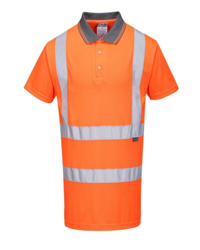 Portwest GO/RT High Visibility Short Sleeve Polo Shirt (RT22)