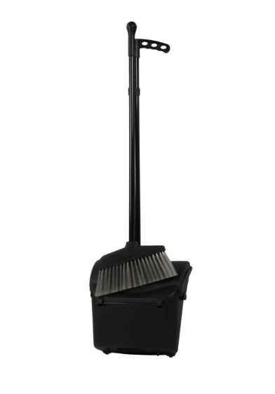Plastic Heavy Duty Lobby Dustpan & Brush Set