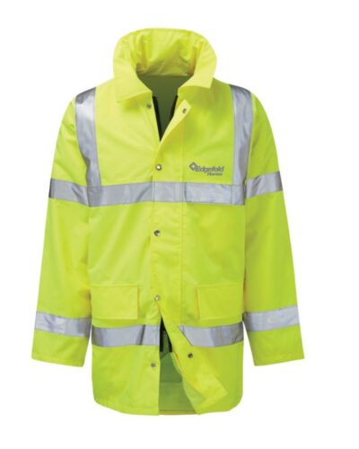 Edgefold Homes Hi Vis Yellow Traffic Jacket