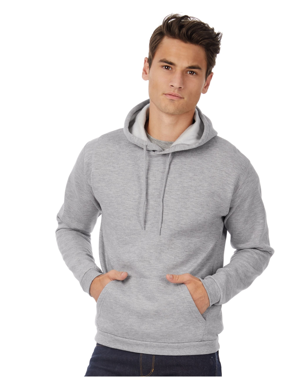 B&C WUI24 Pullover Hoody (WUI24) - LA Safety Supplies
